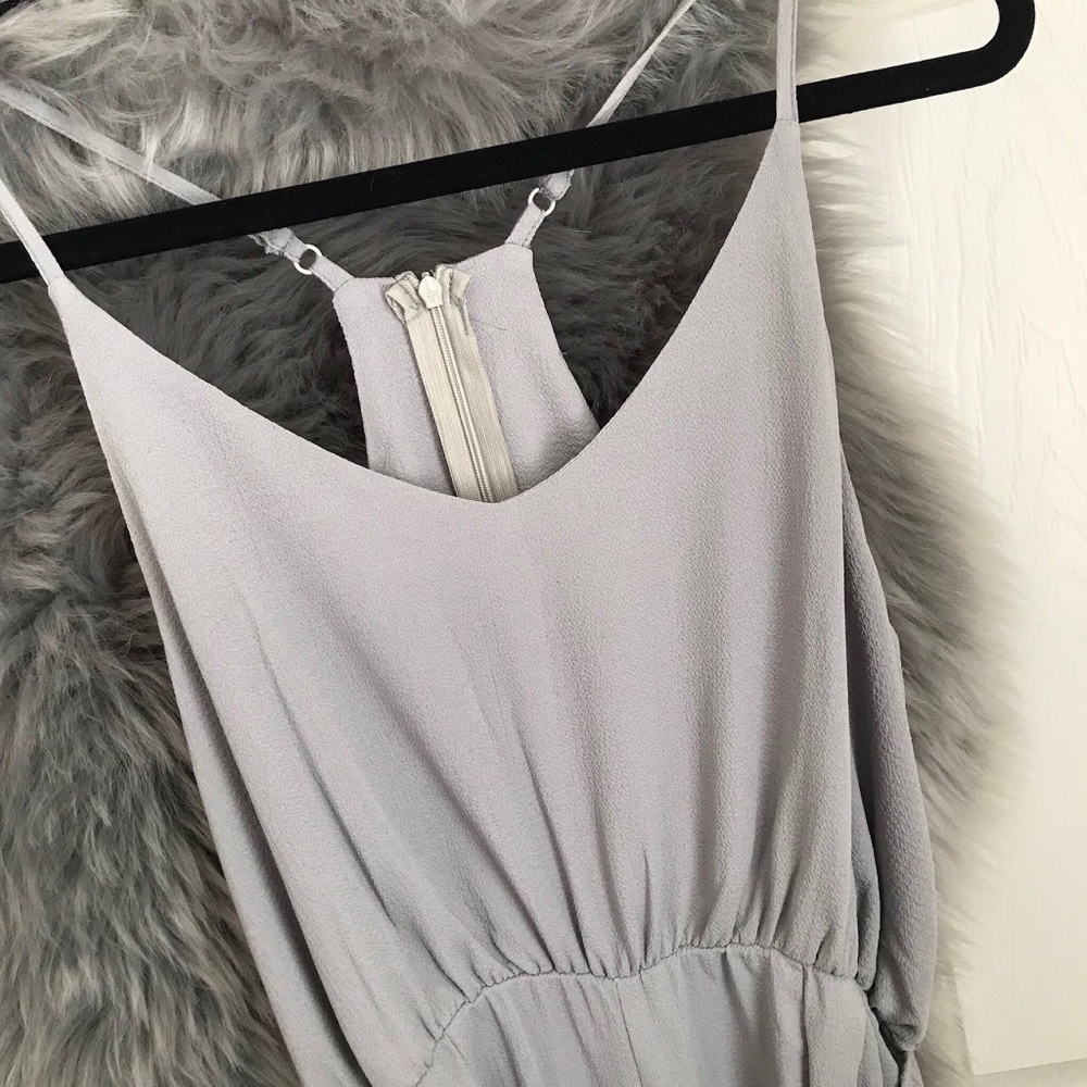 wrap split leg jumpsuit - Picture 6 of 8